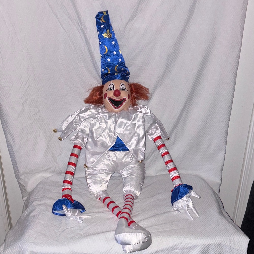 Vintage Poltergeist Clown Movie Memorabilia Prop Replica Original Painted Face &